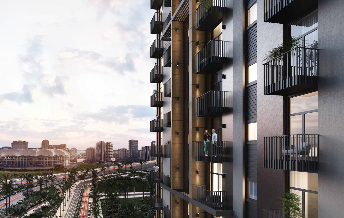Belgravia Heights 1 by Ellington Properties at JVC, Dubai