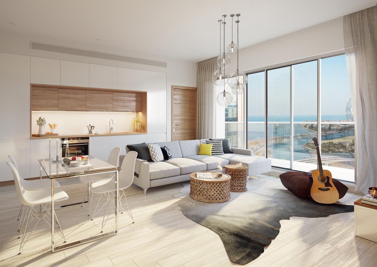 Studio One Apartments in Dubai Marina