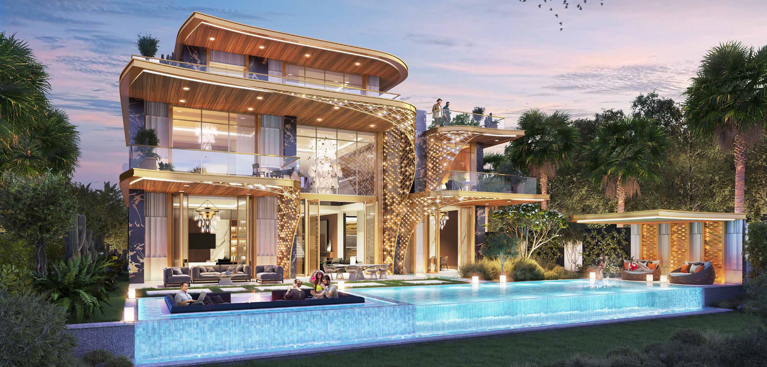 Gems Estates villas at Damac Hills by Damac Properties
