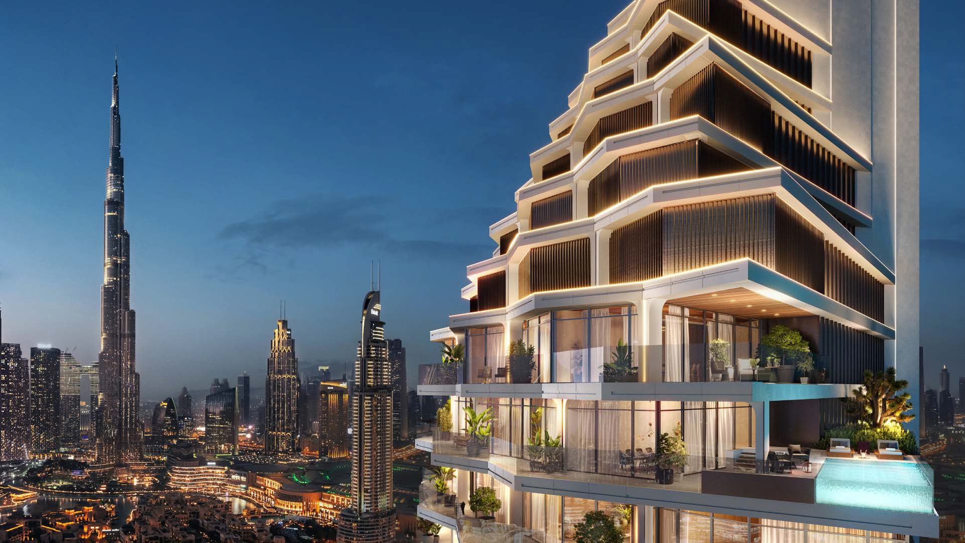 W Residences Penthouses in Downtown Dubai